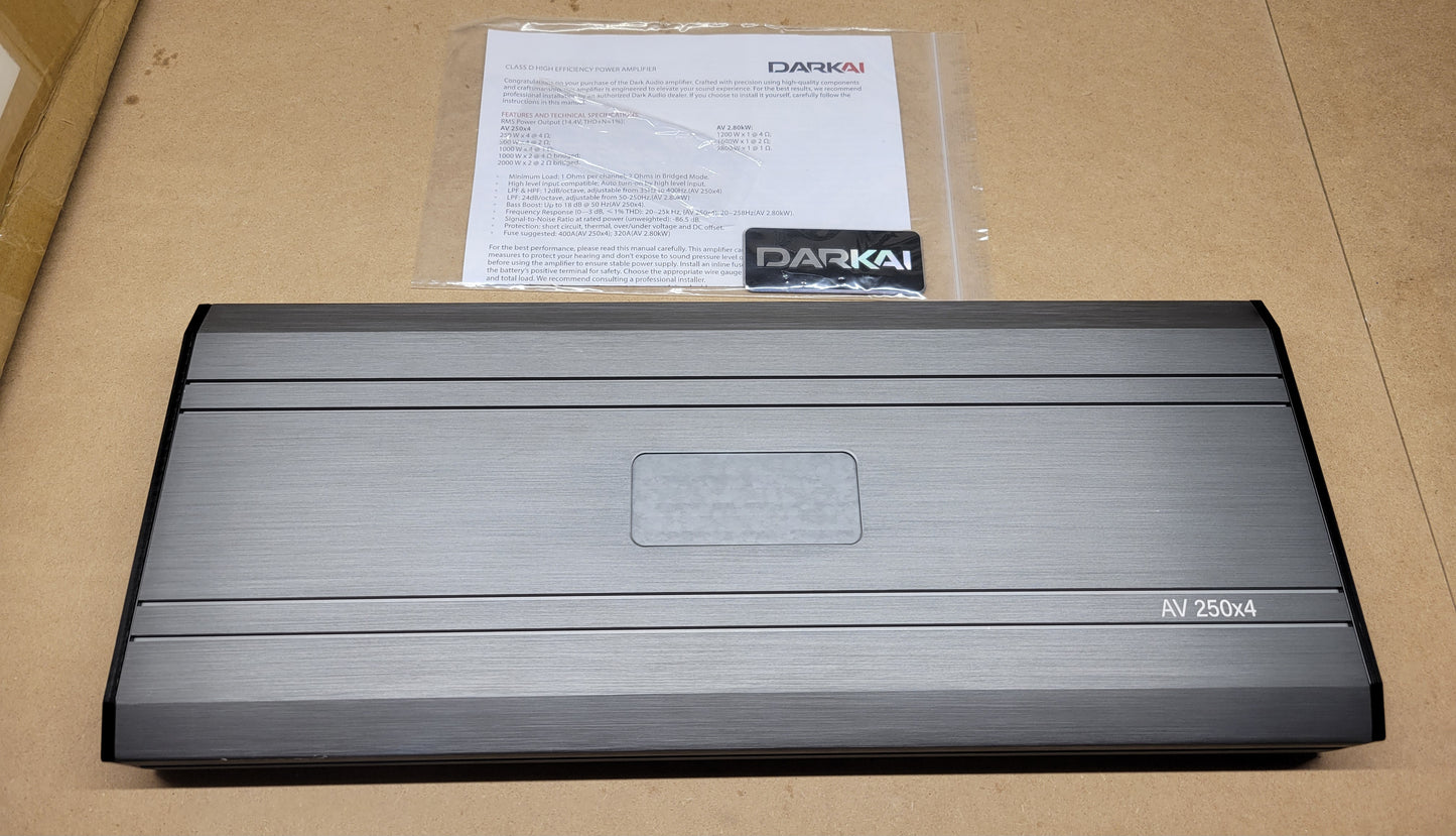 Darkai 250x4 Amplifier